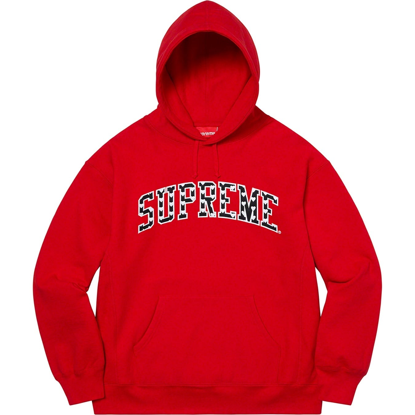 Hearts Arc Hooded Sweatshirt view 12